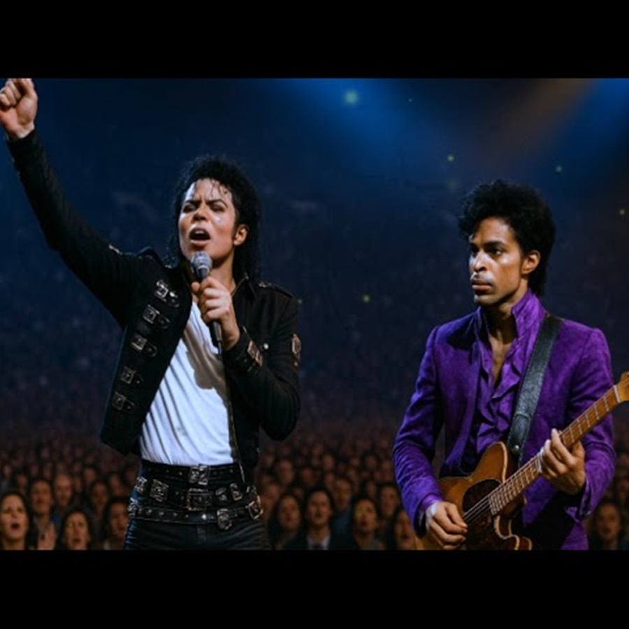Prince Hit a Note So High Michael Jackson Stopped Singing—What He Did Next SHOCKED Rose Bowl Stadium DV