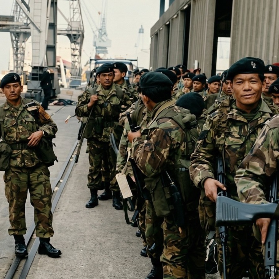 What Argentine Soldiers Did the Night They Heard the Gurkhas Were Coming D