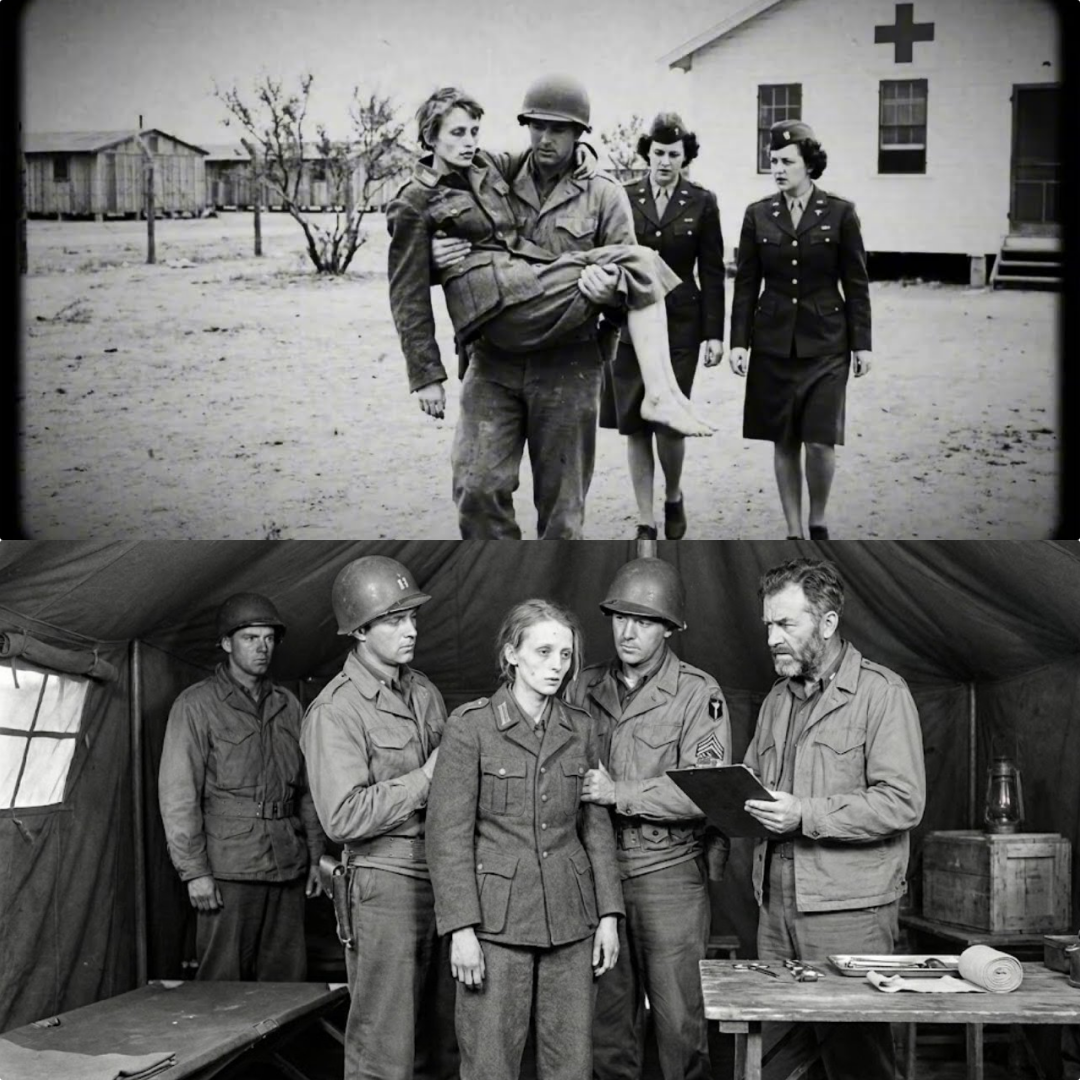 18-Year-Old German POW Girl Arrived At U.S Camp Weighing 64 Pounds – Medical Exam SHOCKED Everyone