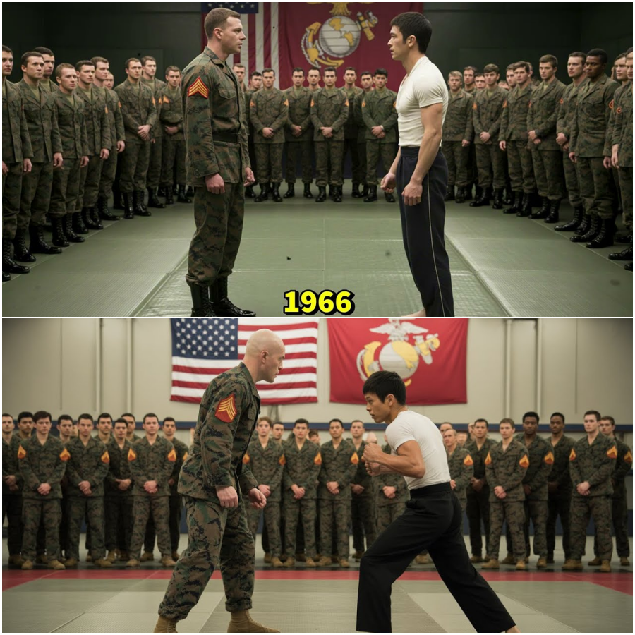 Marine Trained 5,000 Soldiers: “Military Beats Kung Fu”—Bruce Submitted Him in 9 Seconds