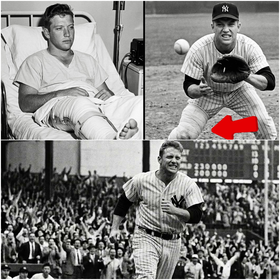 “Mickey Mantle’s Knee Exploded During World Series — What He Did 10 Days Later Shocked Everyone”