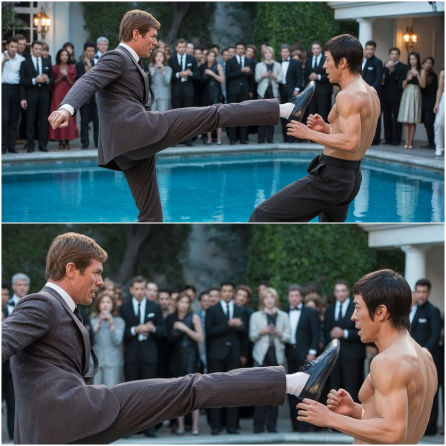 James Coburn Hollywood Star: “I Study Martial Arts Too”—Challenged Bruce Lee—9 Seconds—Humbled