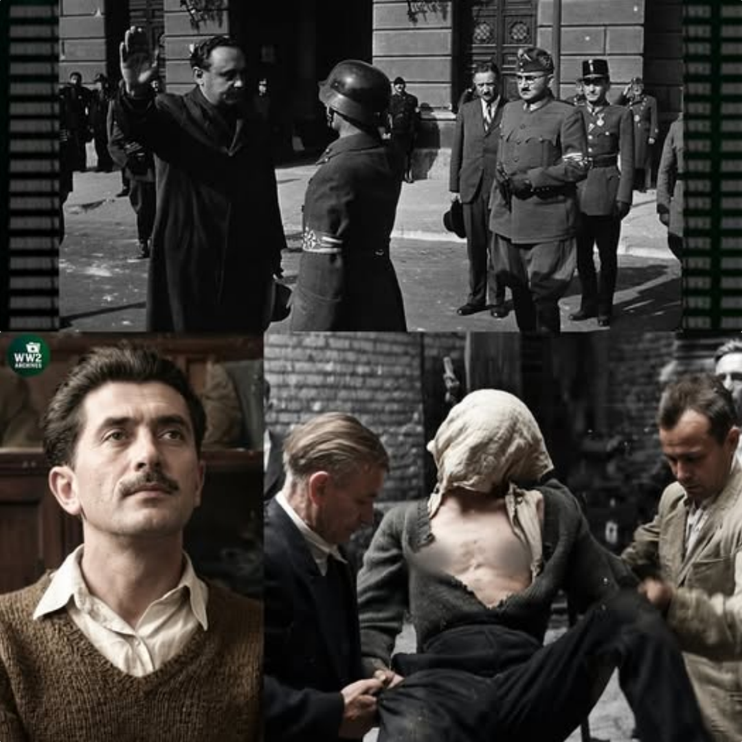 Execution of Nazi Psychos Catholic Priest Who Brutal Killed 100s Jews: András Kun