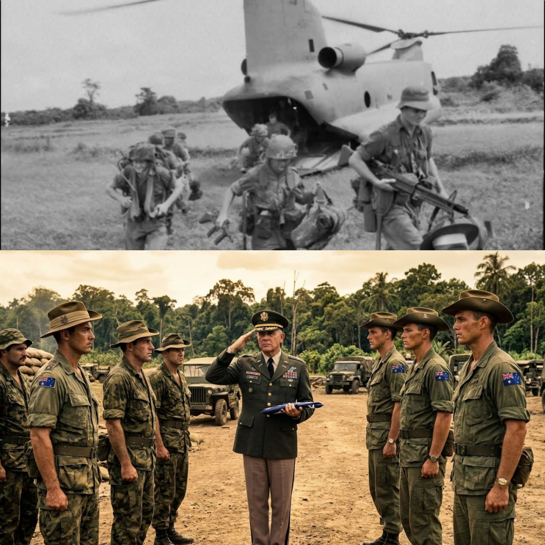 “They Earned That” — The US General Who Publicly Credited Australian SAS After Vietnam Ended