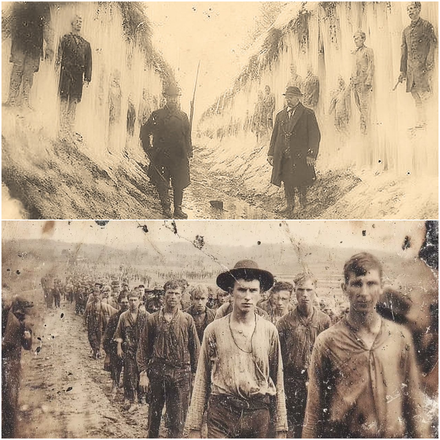 They Found the Workers Still Standing — Frozen Upright With Shovels in Their Hands