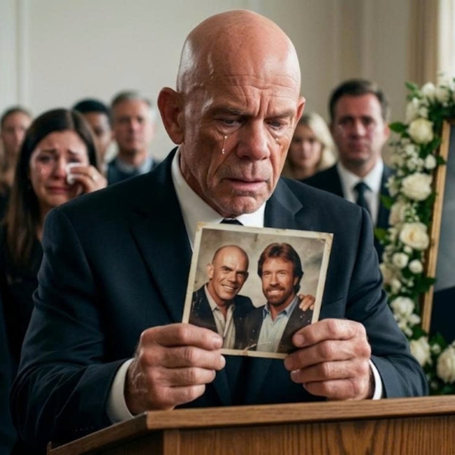 Chuck Norris’s former bodyguard revealed this at his funeral, bringing everyone to tears.