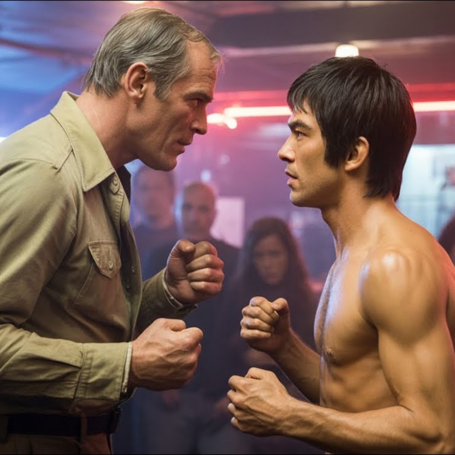 Lee Marvin Pulled a Gun on Bruce Lee at a Bar—Bruce Disarmed Him in 3 Seconds—Never Spoke Again