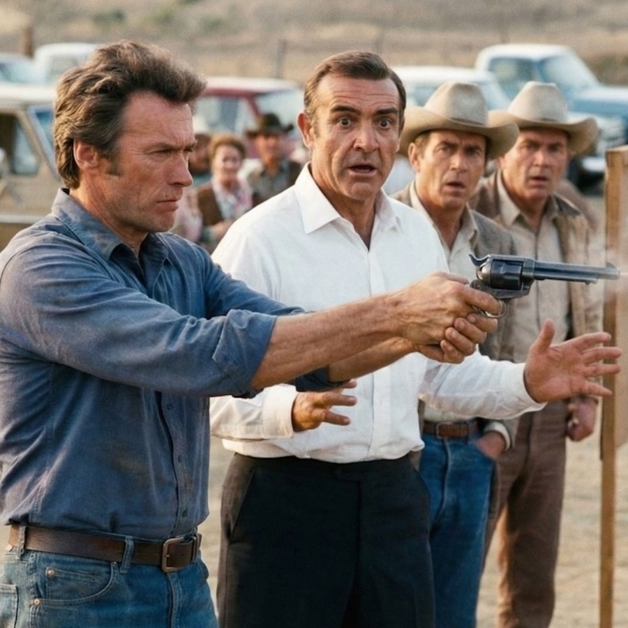 Sean Connery Challenged Clint Eastwood To a SHOOT OFF – What Happened Next Shocked EVERYONE