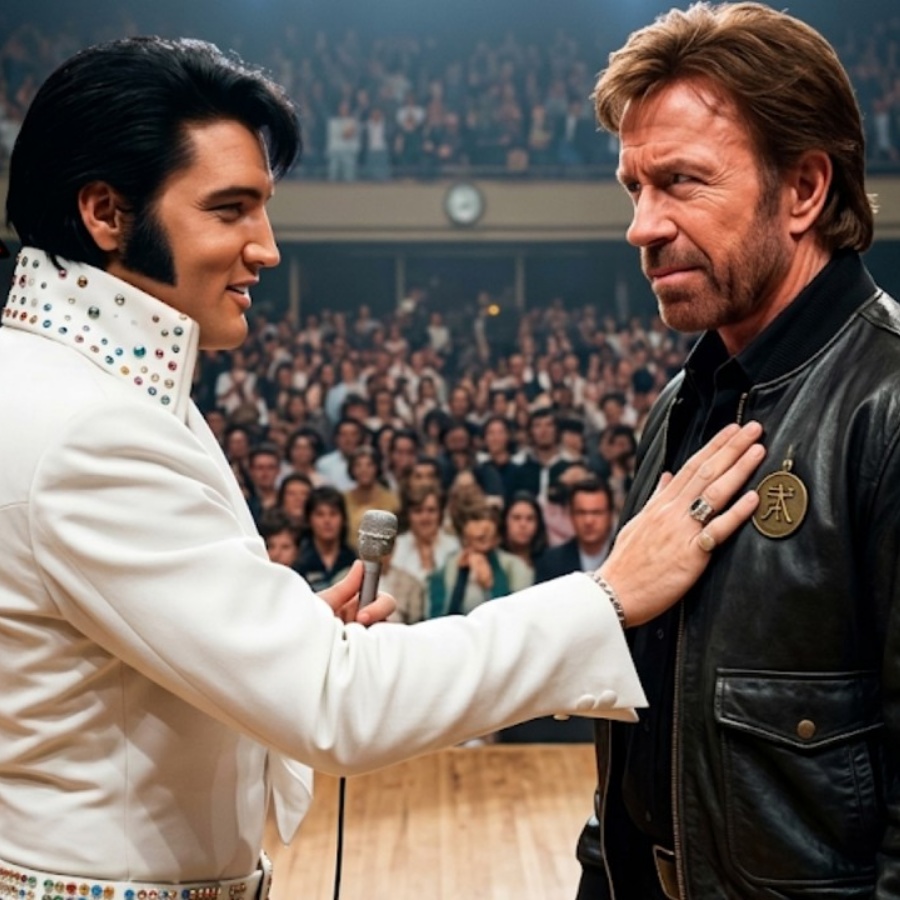 Johnny Cash DARED Chuck Norris to Sing GOSPEL Live — What Happened Made Cash Break Down on Stage