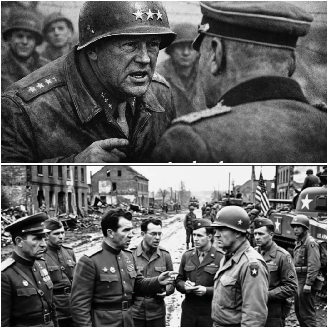 “What Patton Told the German General Who Surrendered to Escape the Russians” D