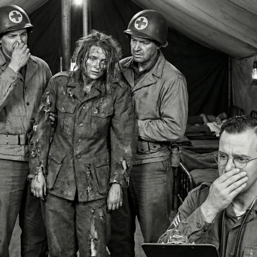 A 21-Year-Old German POW Girl Arrived At U.S Camp After 3 Weeks With No Bath – Exam SHOCKED Everyone