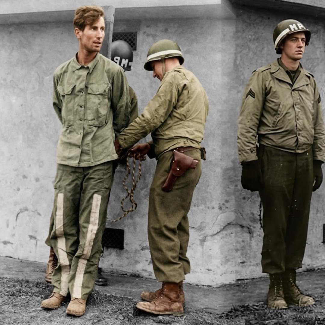 Execution of 18 Nazi Spies Disguised as U.S. Soldiers – Shot Dead by U.S. Troops