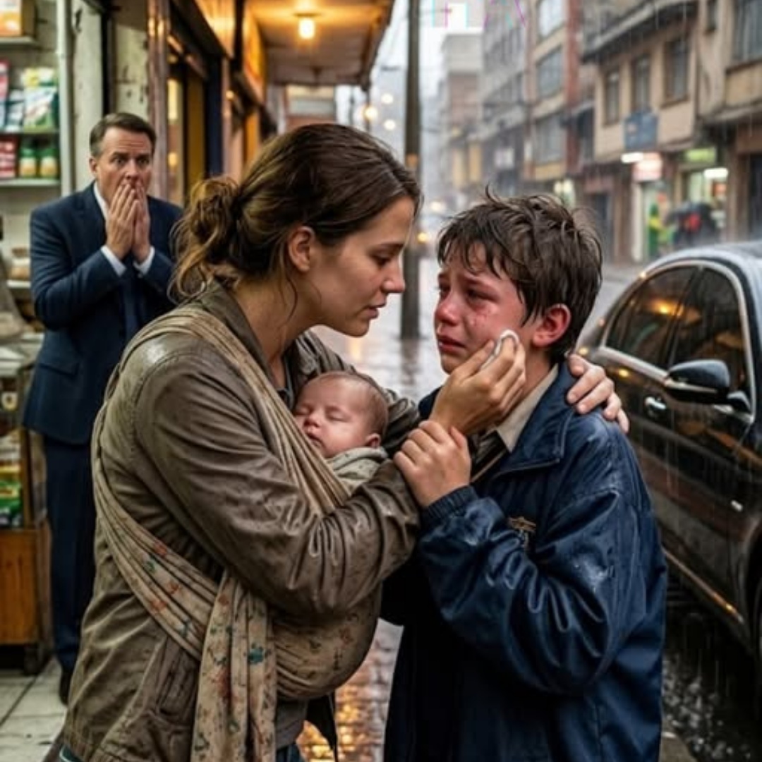 A billionaire saw a struggling mother give his lost son her only jacket—and what he discovered afterward transformed all three of their lives.