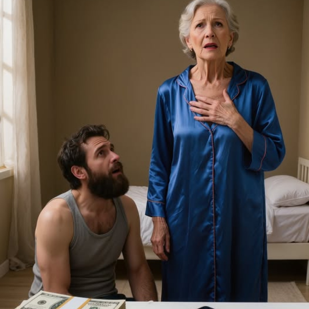 Everyone thought I was crazy for marrying a 60-year-old woman, but on our wedding night I noticed a mark on her shoulder. When she said, “I have to tell you the truth,” I realized my entire life had been built on a lie.