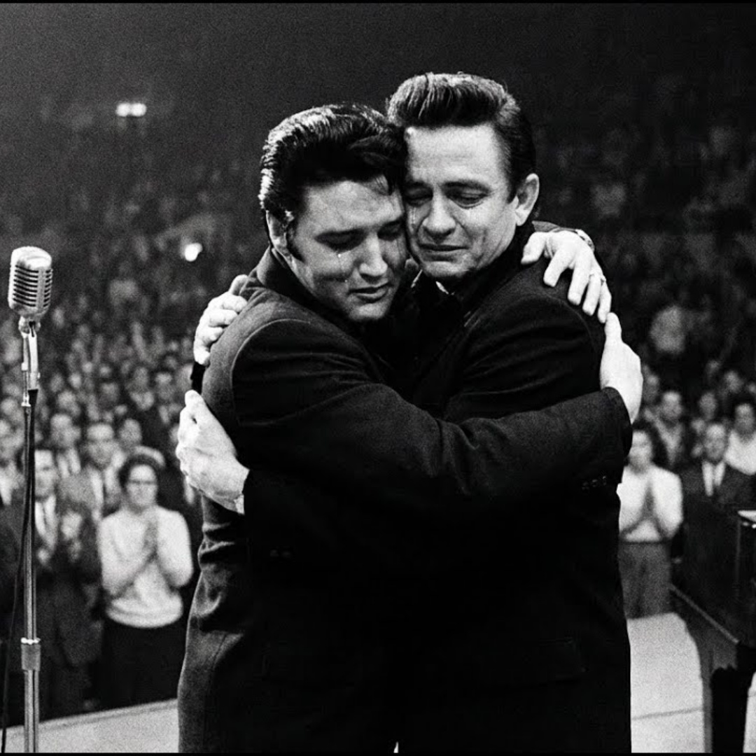Elvis accepted Johnny Cash’s gospel challenge—Cash broke down watching it happen