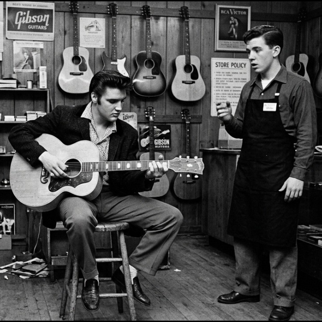 Elvis Picked Up a Guitar He Wasn’t Supposed to Touch — 10 Minutes Later Nobody Could Move