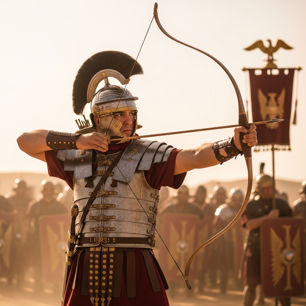 The Coward’s Weapon: Why the Invincible Roman Legions Refused to Use Archers