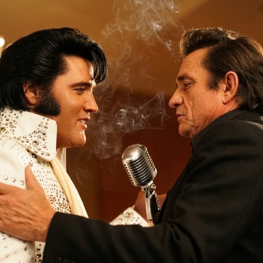 Elvis SPOTTED Johnny Cash Walking In — What He Did Next Stunned the Whole Room