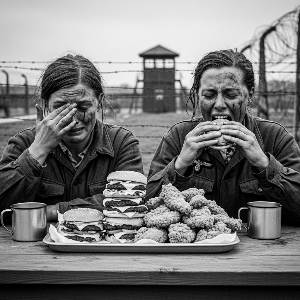 The Hamburger That Shattered the Reich: How American Abundance and Kindness Transformed German Women POWs