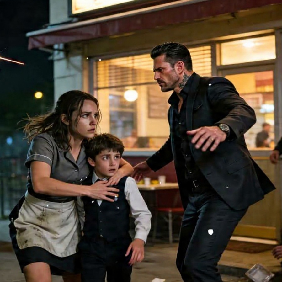 Waitress Took A Bullet For A Boy — Didn’t Know He Was Mafia Boss’s Son