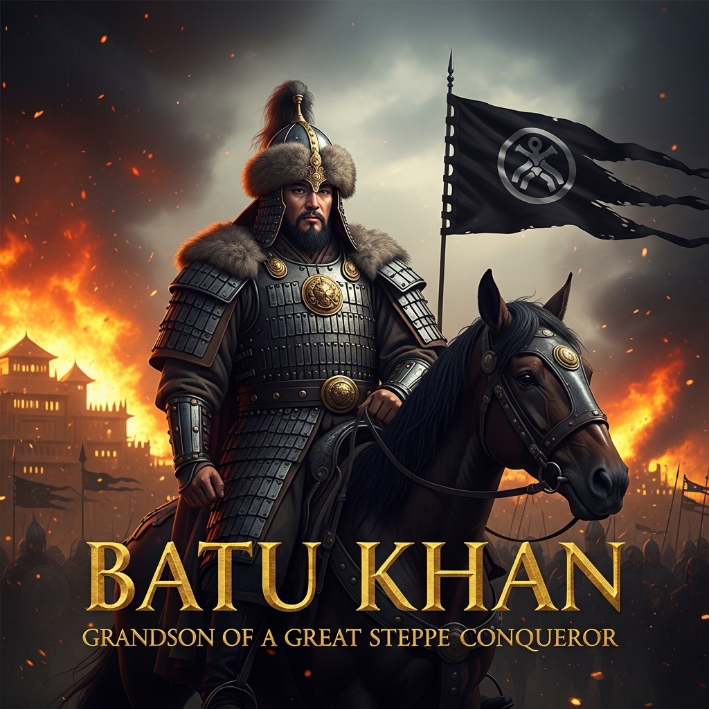 Shadow of the Steppe: How Batu Khan’s Blood-Soaked Quest for Europe Was Halted by a Deadly Game of Thrones