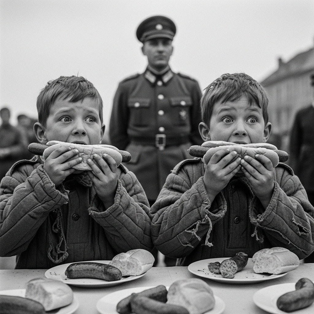The Hot Dog That Ended a War: How a Simple July 4th Meal in Texas Transformed German POW Children into American Success Stories