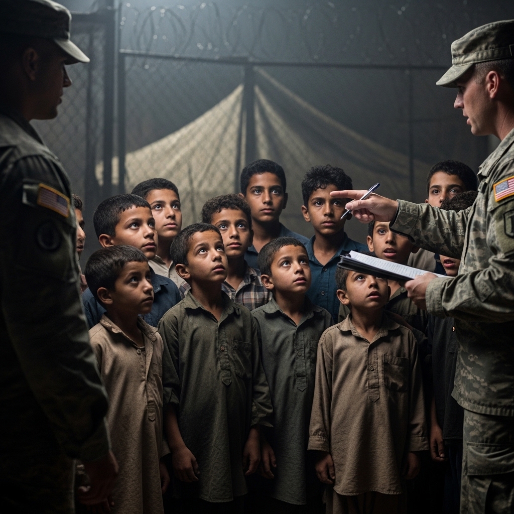 Are We Allowed to Smile?” The Heartbreaking True Story of Child Soldiers Who Found Their Humanity in an Alabama POW Camp