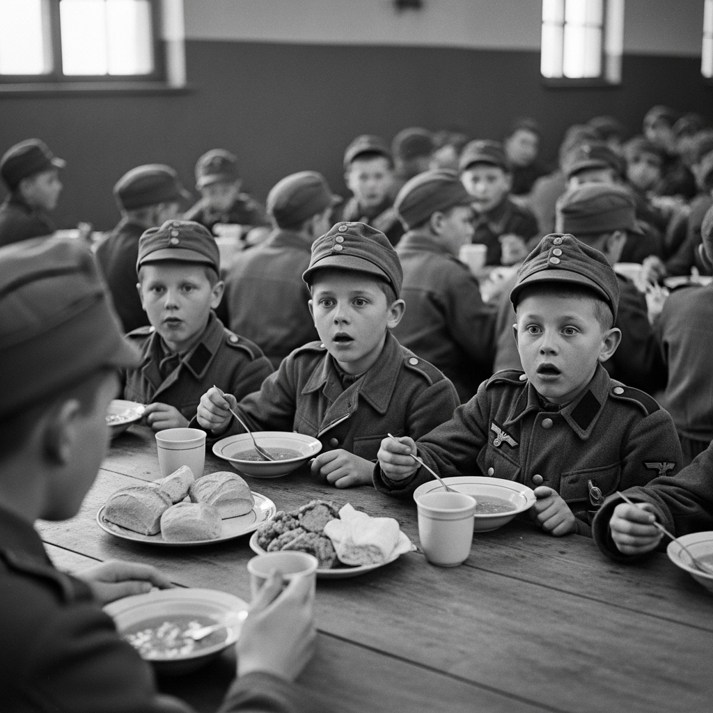 The Breakfast Trap: How American Kindness Shattered the Lies of Hitler’s Child Soldiers