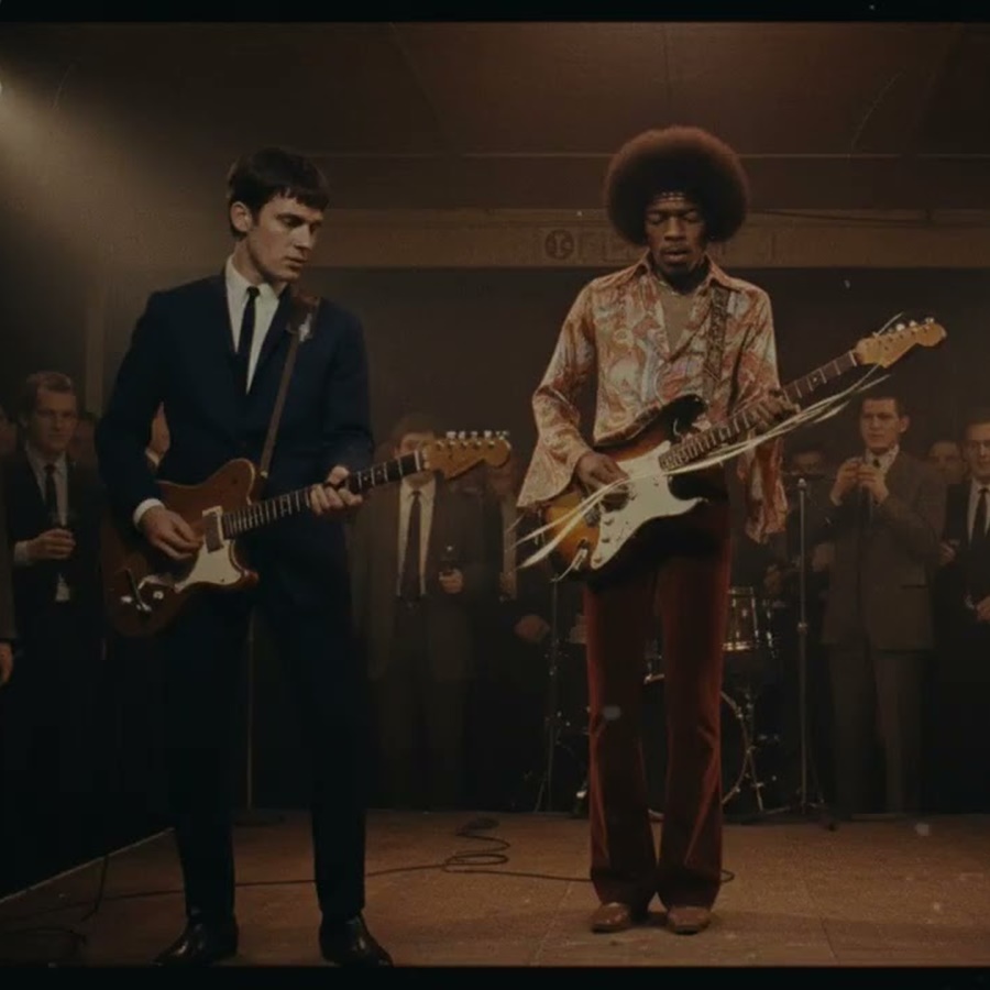 The Shocking Moment: Jimi Hendrix Tells His Rival “I’m Better Than You’ll Ever Be”  D