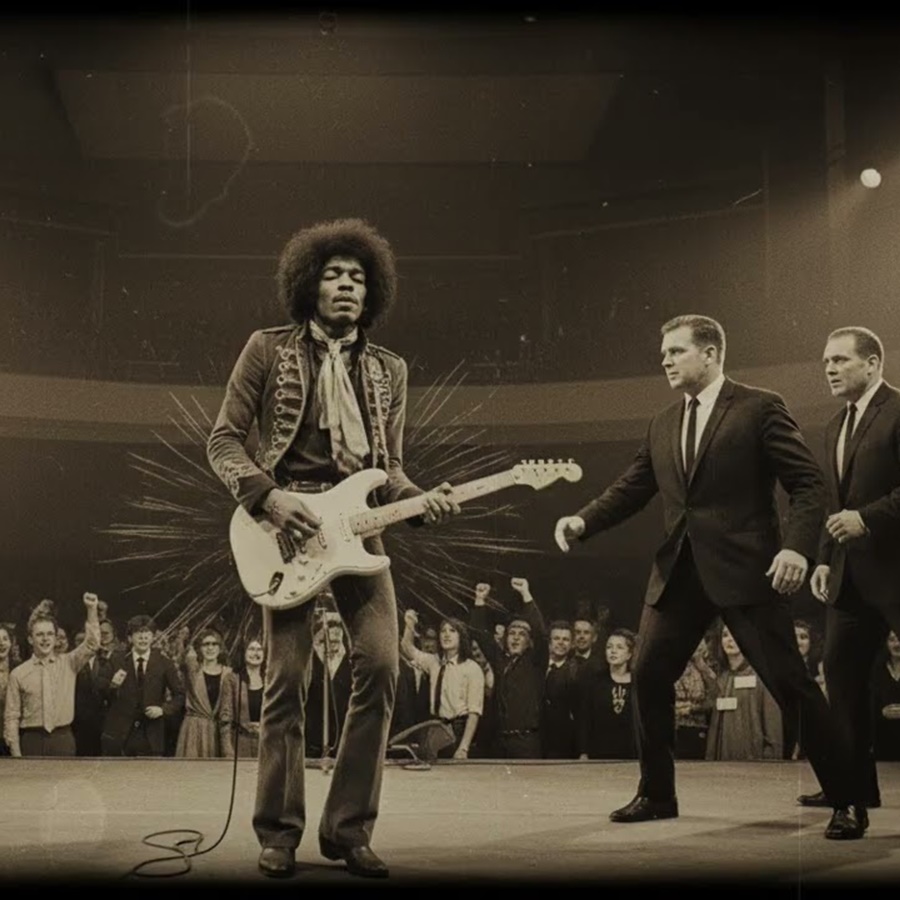 Jimi Hendrix WAS KICKED OFF Stage When He Started Playing A Forbidden Song D