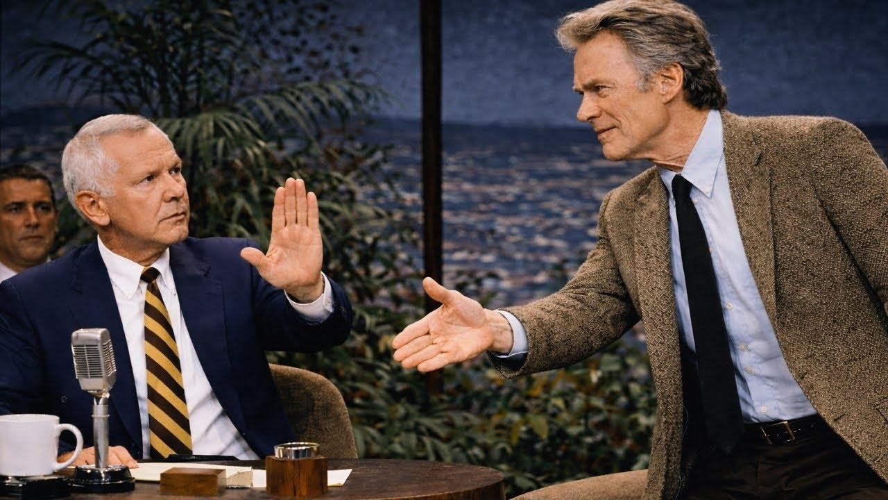 Johnny Carson Refused to Shake Clint Eastwood’s Hand — What Clint Said Left the Studio Shocked D