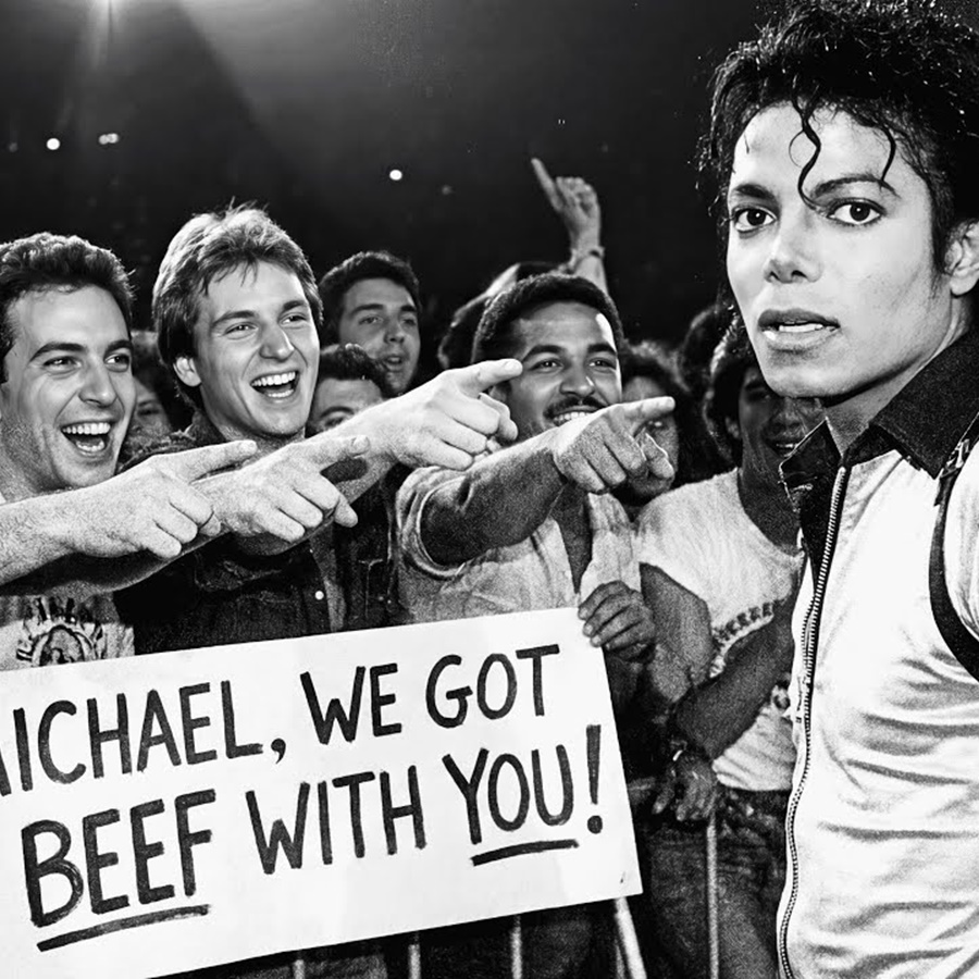 24-Yr-Old Michael Jackson CONFRONTED by Angry Fans at Roxy, Until He Walked Outside and CHANGED All