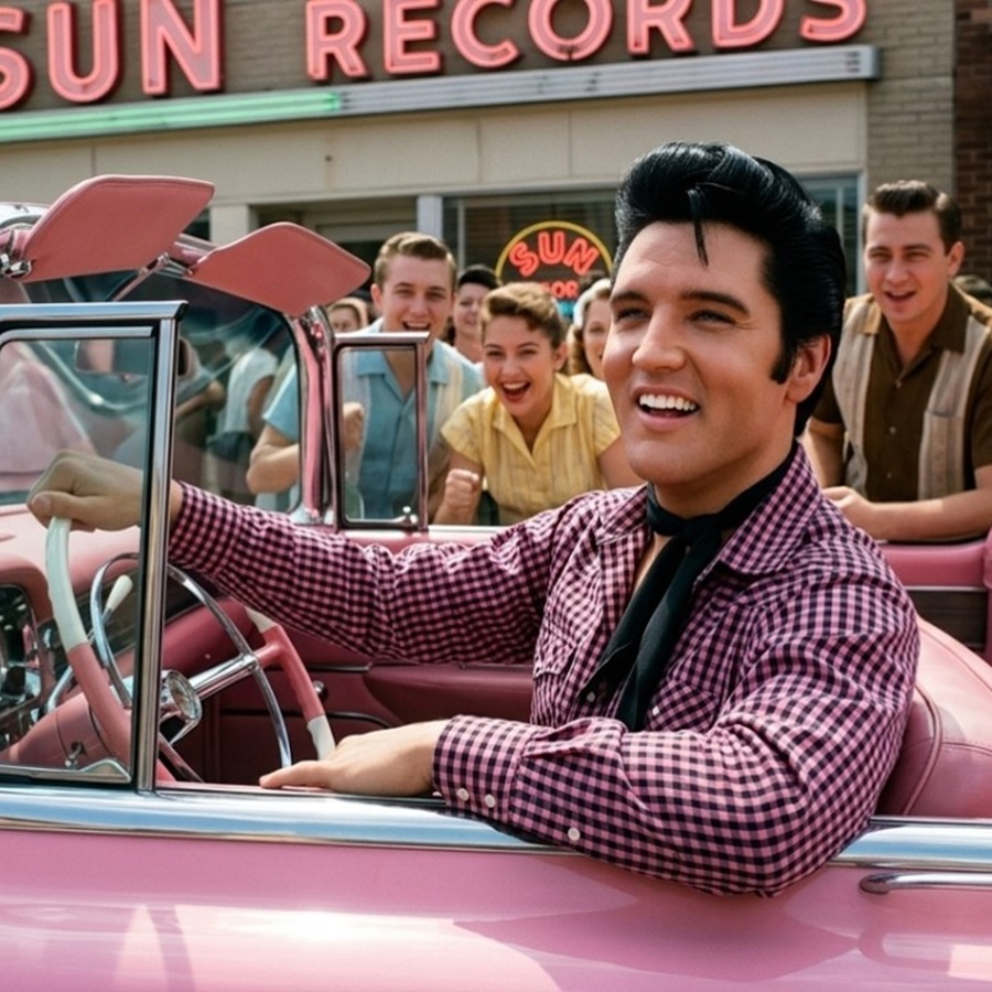 Elvis’s Pink Cadillac Stopped on Beale Street — the singing boy never saw life the same again D