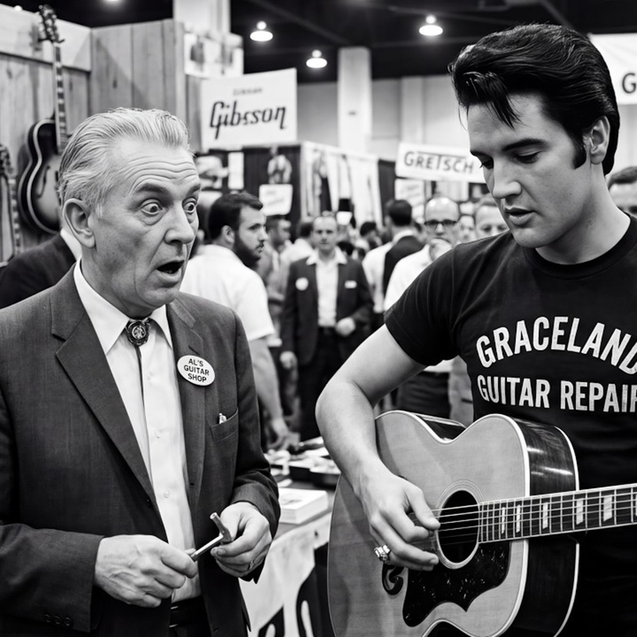 Guitar Tech Told Elvis His Setup Was ‘Amateur Work’ — What Happened Next SHOCKED 60 People D