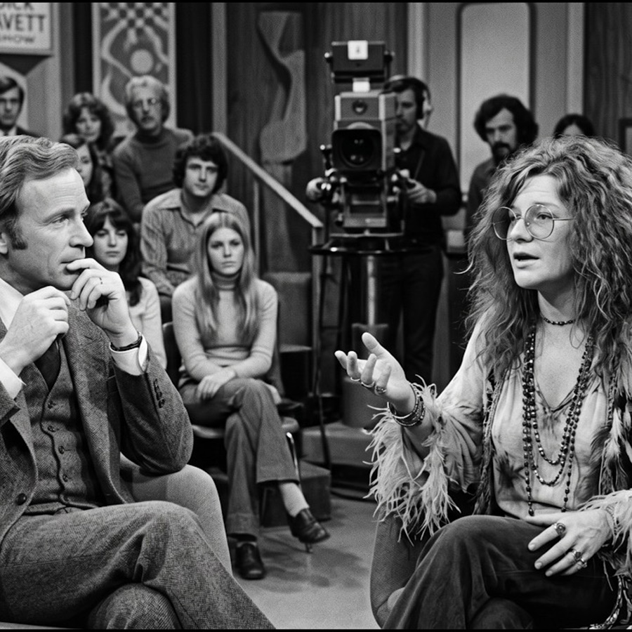 Dick Cavett Asked About JIMI HENDRIX What JANIS Said Left The Studio Silent 10 Days Later SHE DIED D