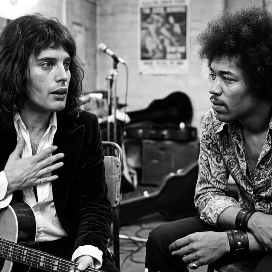 Freddie Mercury Played for Jimi Before Anyone Knew His Name — 7 Words That Built the Voice of Queen D