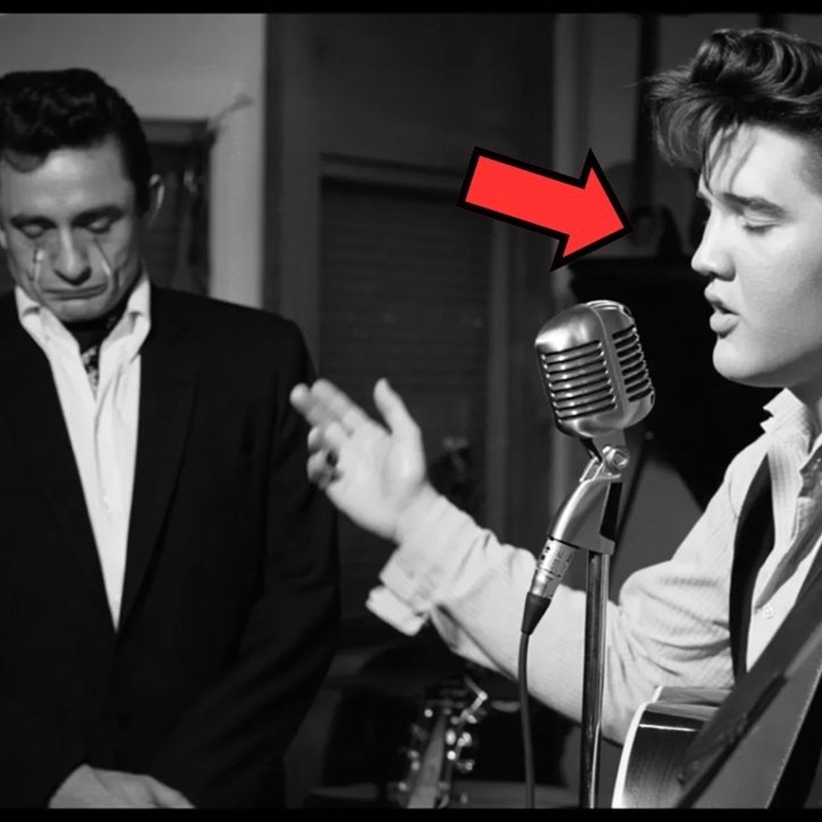 Johnny Cash Dared Elvis to Sing Gospel Live — What Happened Left Cash in Tears D