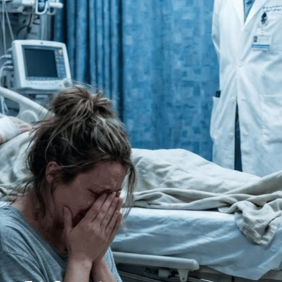A pregnant wife received a call from the police: “Your husband is in the hospital. He was found with another woman.” When she arrived, the doctor warned softly, “Madam, what you’re about to see may shock you.” He drew back the curtain—and she collapsed to her knees. Then he leaned closer and whispered, “There’s something else you need to know.” D