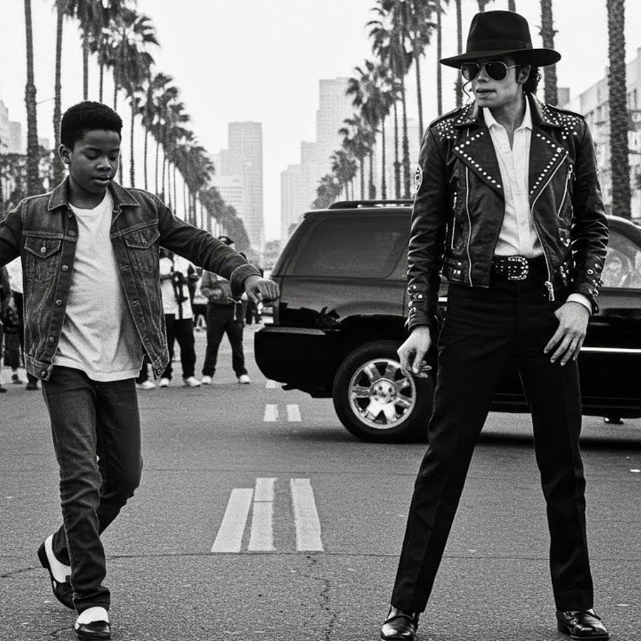 Street Kid Dancing ‘Smooth Criminal’ When Suddenly Michael Jackson Showed Up D