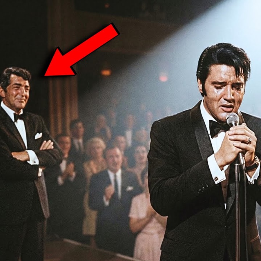 Elvis Presley Locked Himself in His Dressing Room — What Dean Martin Did Next Saved the Show D