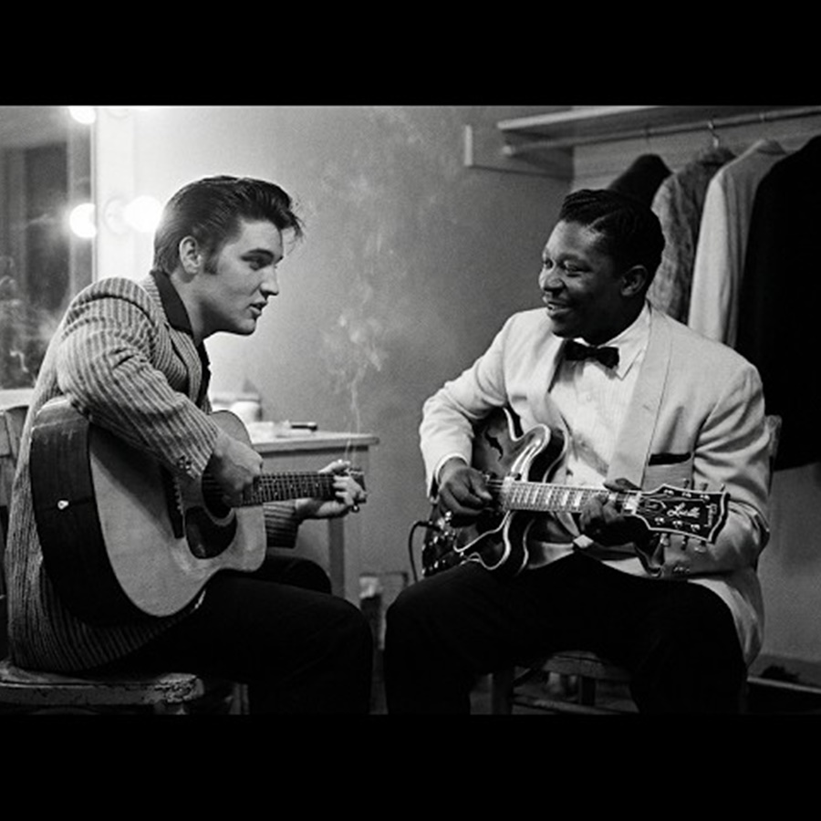 The Private Moment Between Elvis and B.B. King Nobody Filmed D