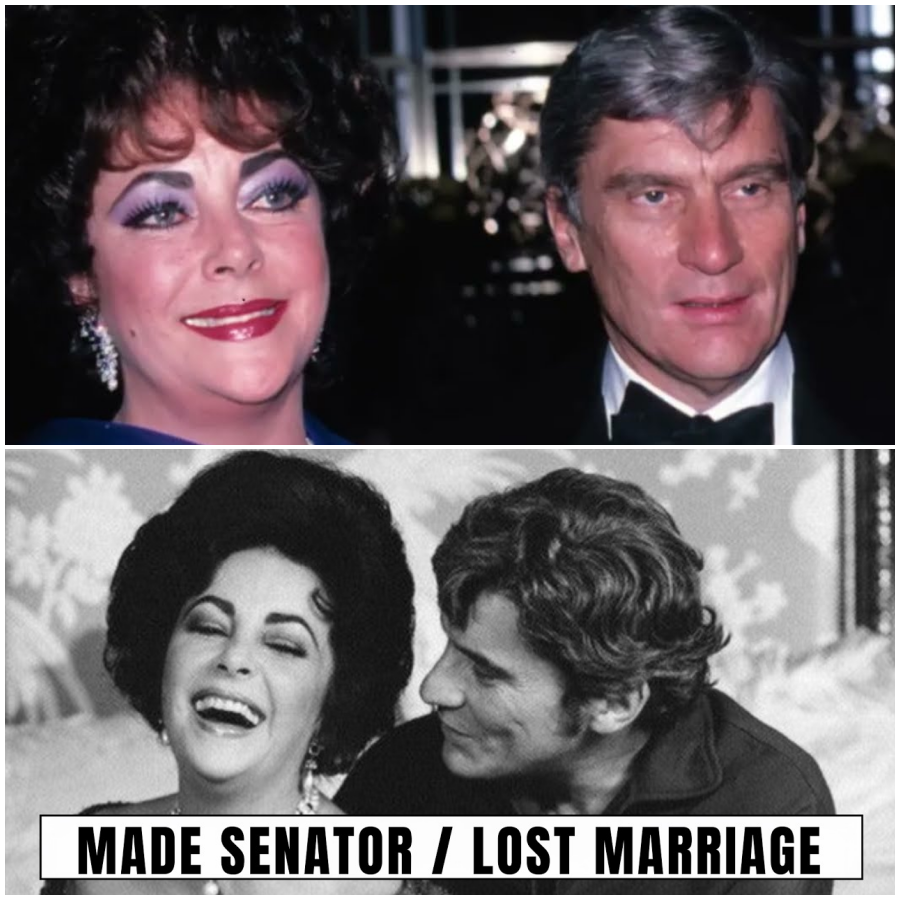 Elizabeth Taylor Made John Warner A Senator. He Abandoned Her After Winning.