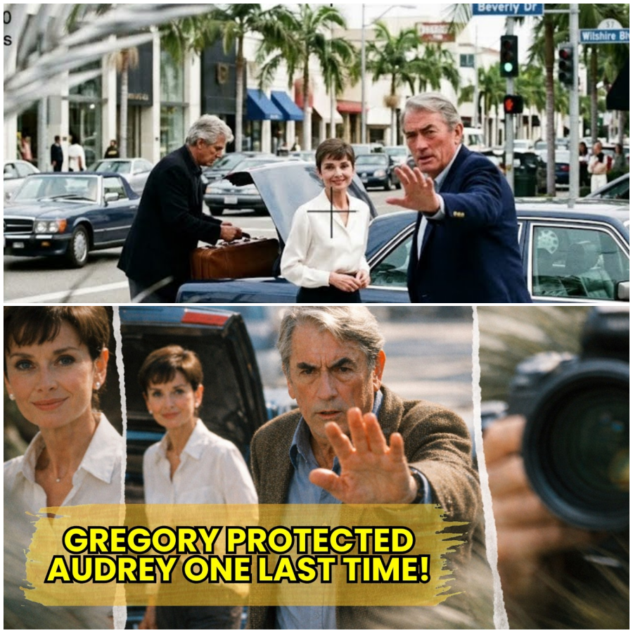 PAPARAZZI CROSSED THE LINE—AUDREY HEPBURN WAS LEAVING TO DIE… GREGORY PECK LOST CONTROL