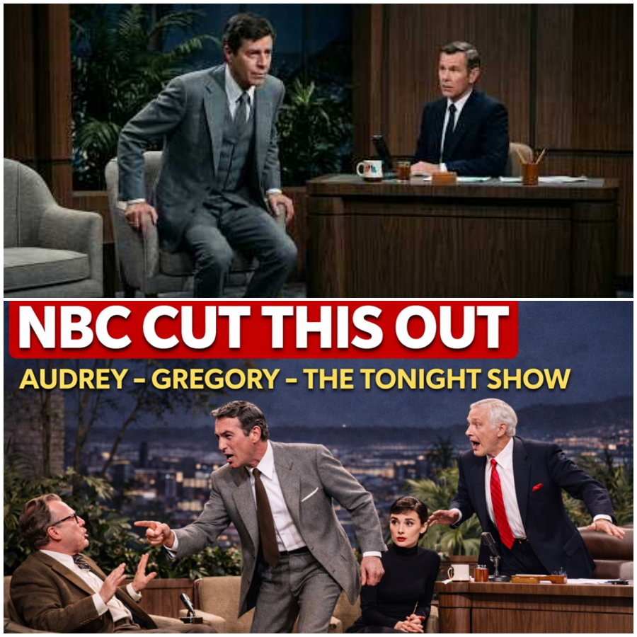 Critic Humiliated Audrey—Gregory Immediately Stepped In… The Tonight Show Episode NBC Never Aired