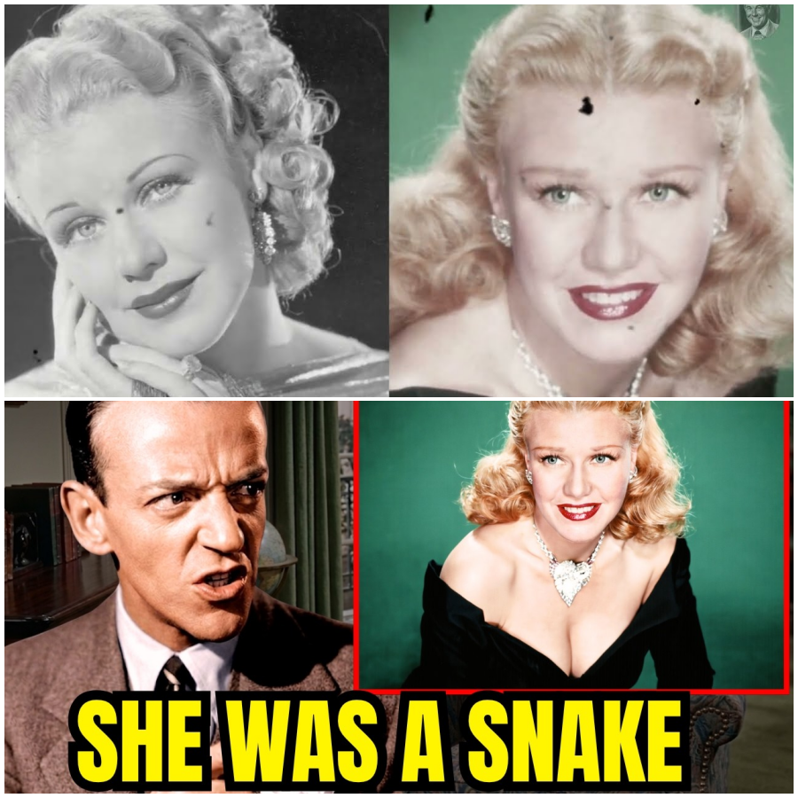 She Used Fred Astaire. She Destroyed Her Oscar Writer. The Real Ginger Rogers.