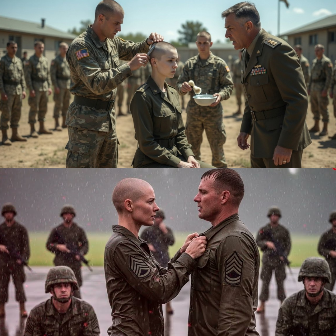 They Shaved Her Head—Moments Later, a General Yelled: “She’s Your Superior!”