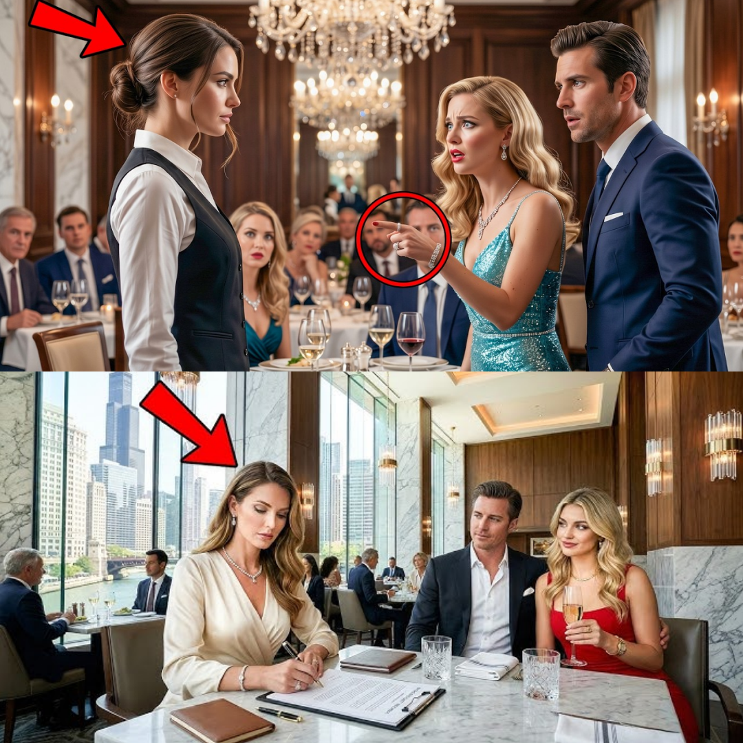 “Know Your Place,” the Billionaire’s Date Said—The Waitress Made Her Regret It Instantly