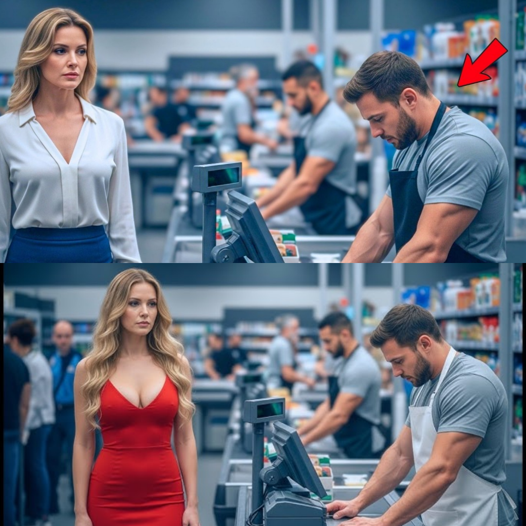 Undercover CEO Enters Her Store and Finds Single Dad Cashier Crying, But What Happened Next…