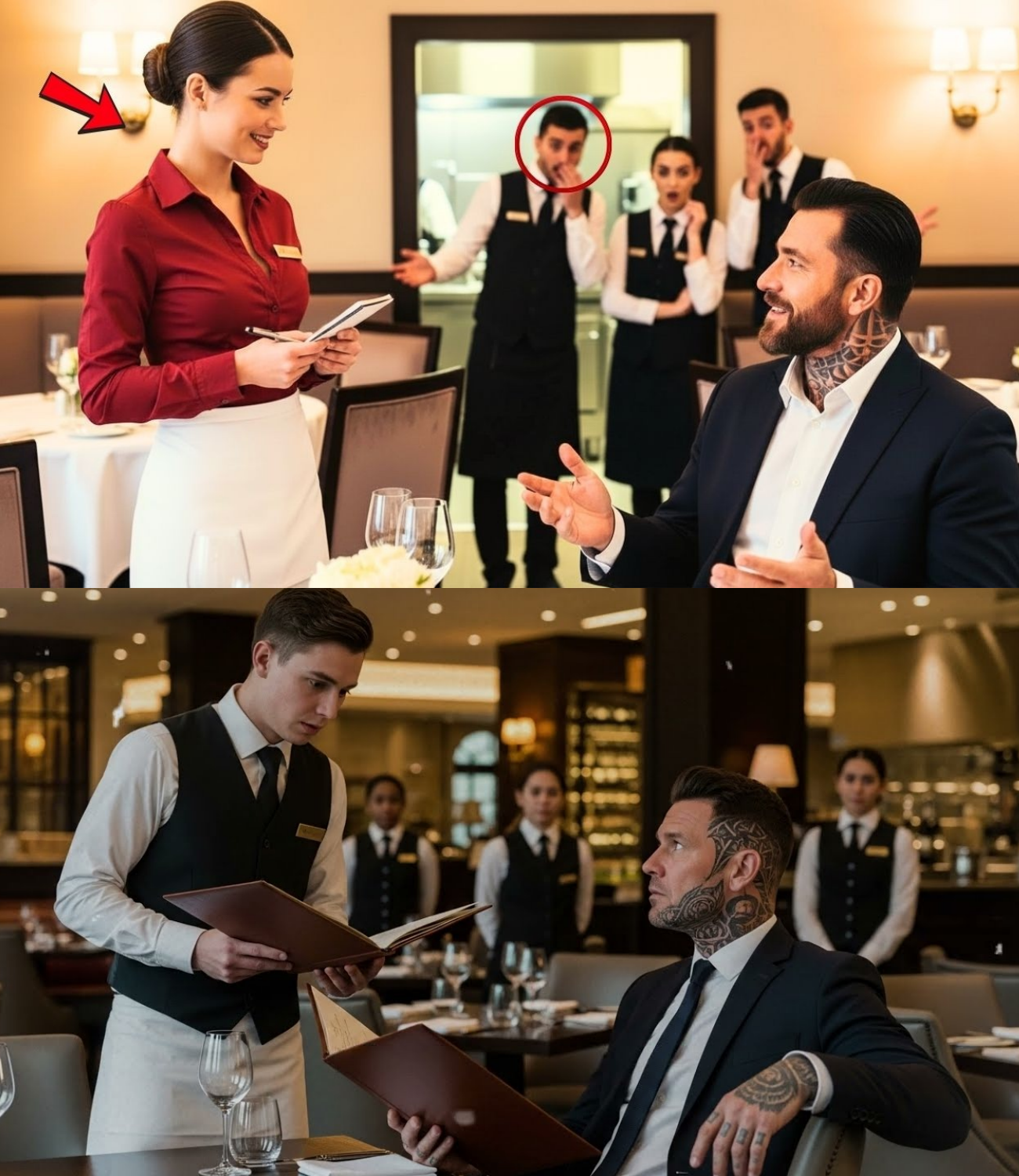 No One Could Serve the Foreign Mafia Boss… Until the Waitress Switched Languages…