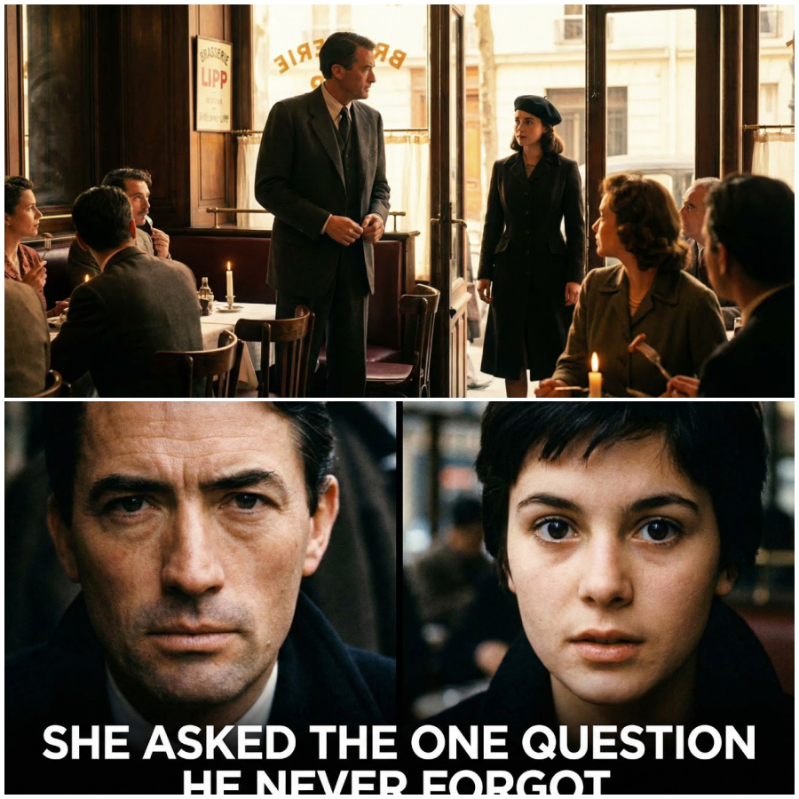 GREGORY PECK Met VÉRONIQUE PASSANI—She Asked ONE Question and He Never Recovered